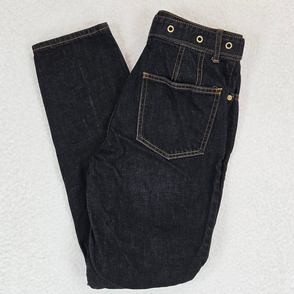 BDG Womens 24 Grommet Belt High Rise Skinny Pants Indigo Grunge Indie Sleaze